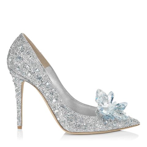 Jimmy Choo Authentic something blue crystal heels Romy 85 Size 7 - $132  (89% Off Retail) - From Leeann