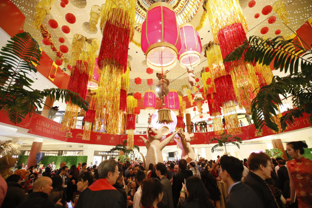 South Coast Plaza in California celebrates Year of Tiger with
