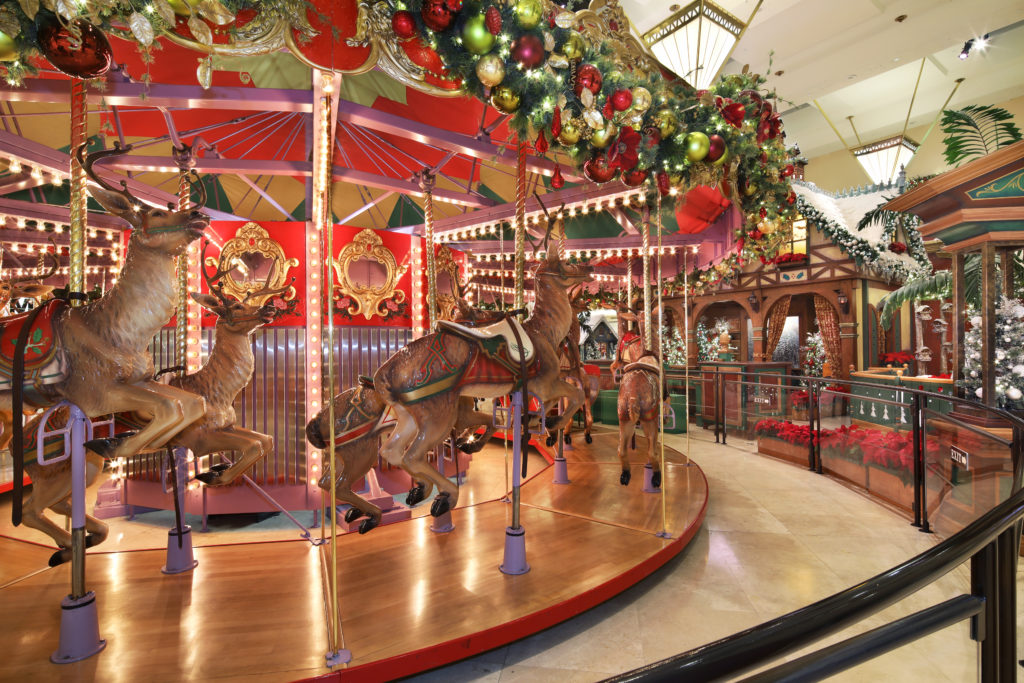 Off to the races! South Coast Plaza fires up carousels after longest hiatus  in 54 years - Los Angeles Times