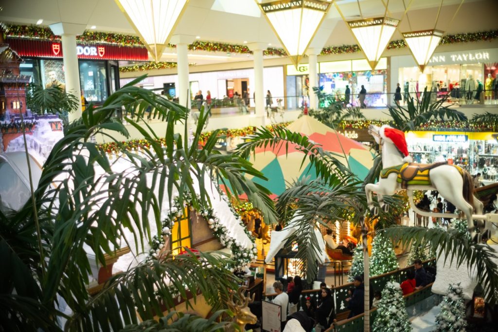 Christmas at the South Coast Plaza mall, Southern California Daily Photo